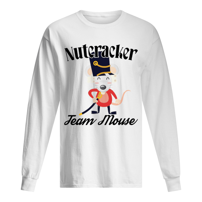 Nutcracker Soldier Toy Christmas Team Mouse Long Sleeved T-shirt 
