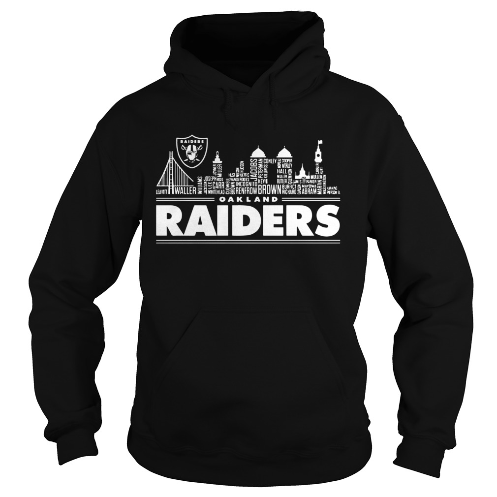 Oakland Raiders Building Players Hoodie