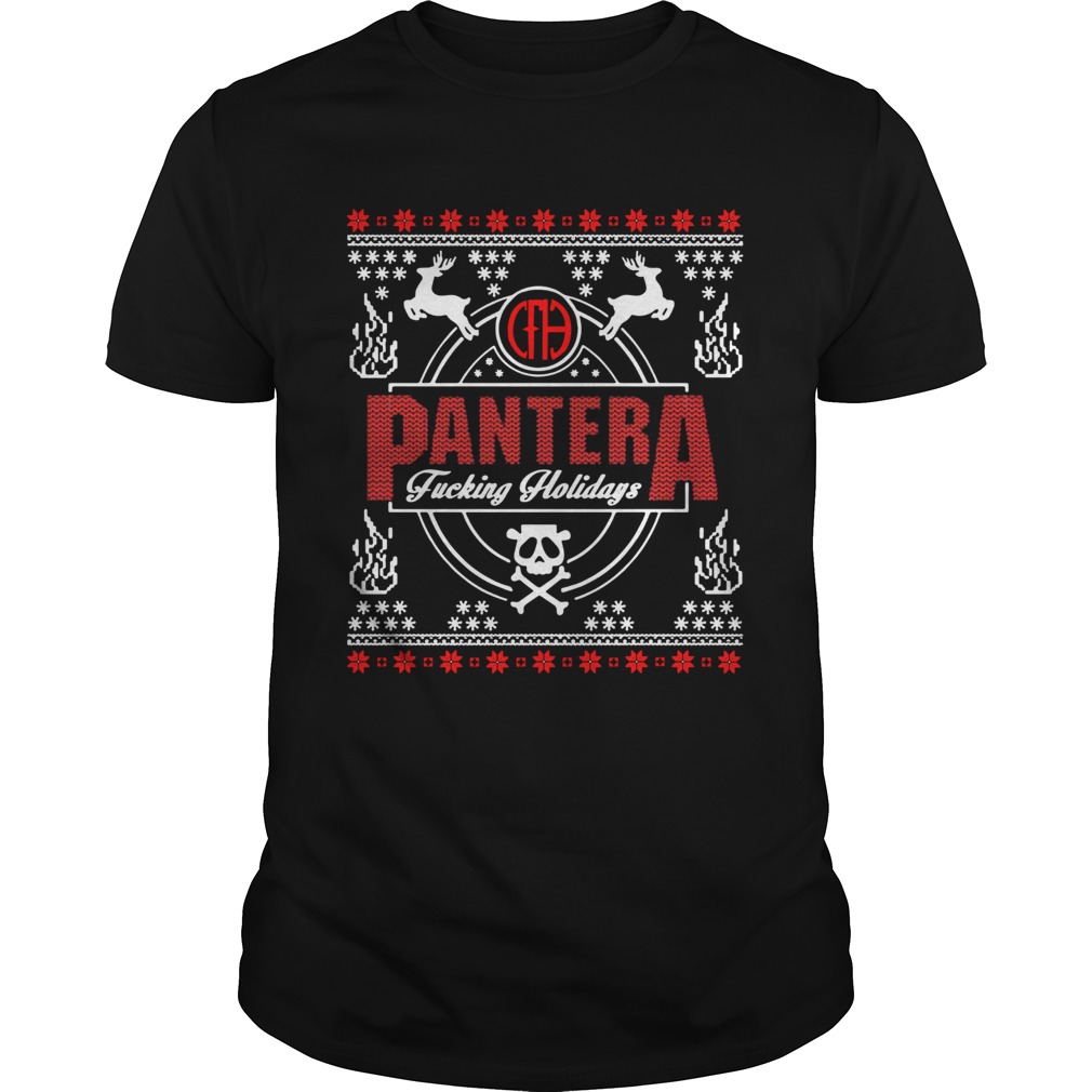 Pantera Fucking Holidays Ugly Christmas shirt