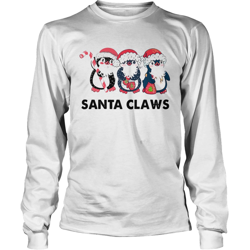 Penguins Santa Claws LongSleeve