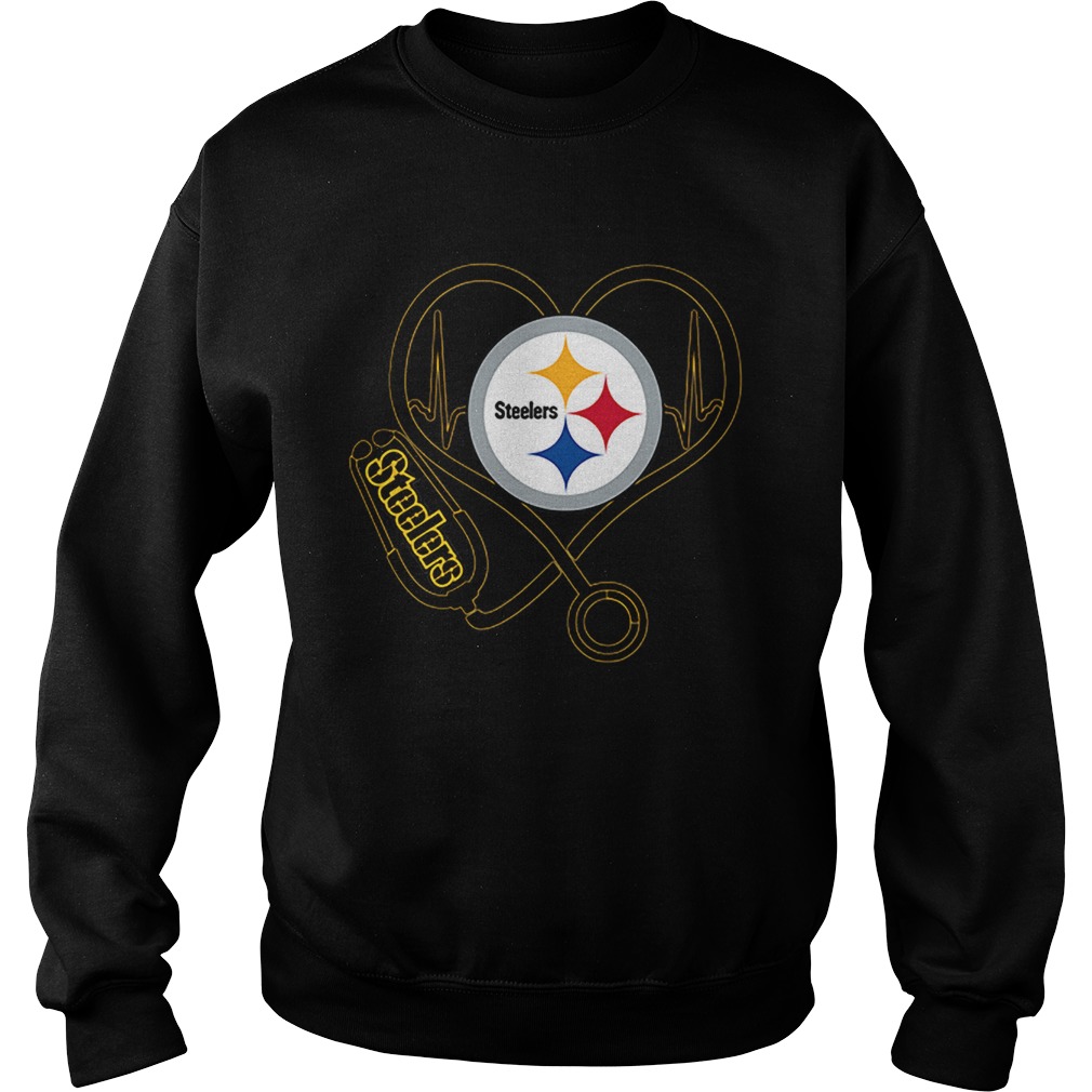 Pittsburgh Steelers Stethoscope Sweatshirt