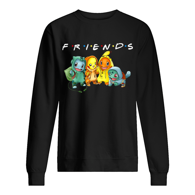 Pokemon Friends TV Show Shirt Unisex Sweatshirt