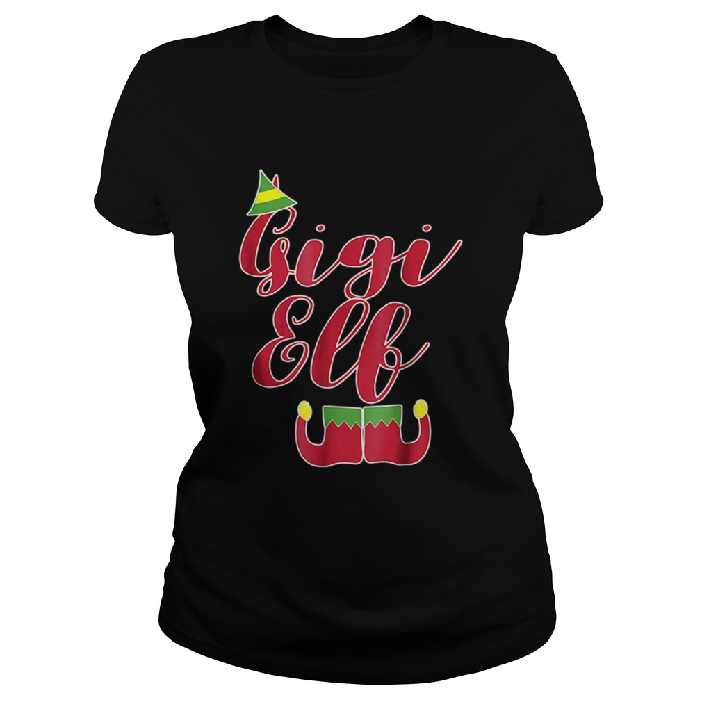 Pretty Gigi Elf Funny Christmas for Grandmothers Classic Ladies