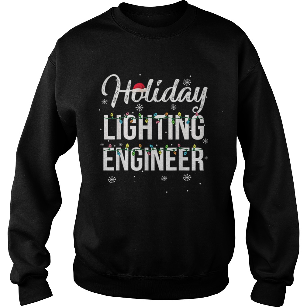 Pretty Holiday Lighting Engineer Christmas Sweatshirt