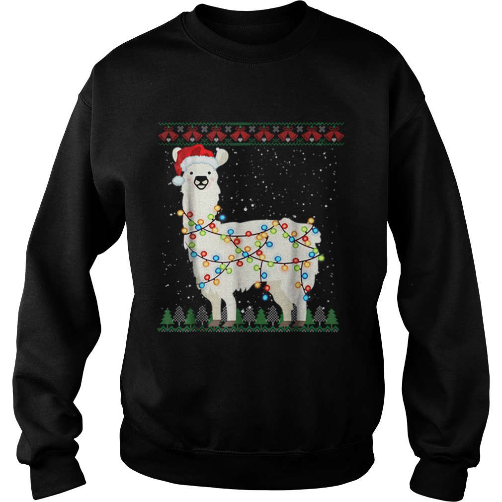 Pretty Sloth Santa Ugly Christmas Xmas Knit Sweatshirt