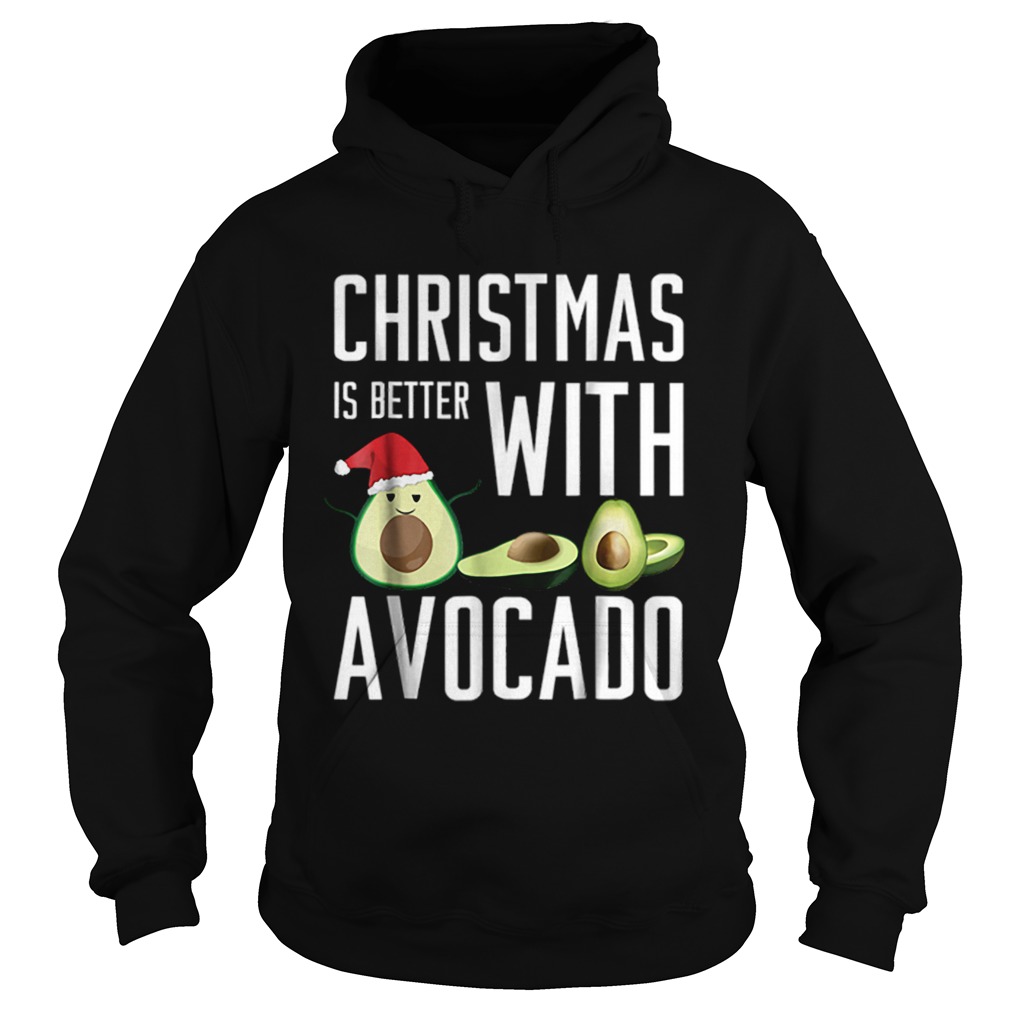 Pretty christmas is better with avocado Hoodie