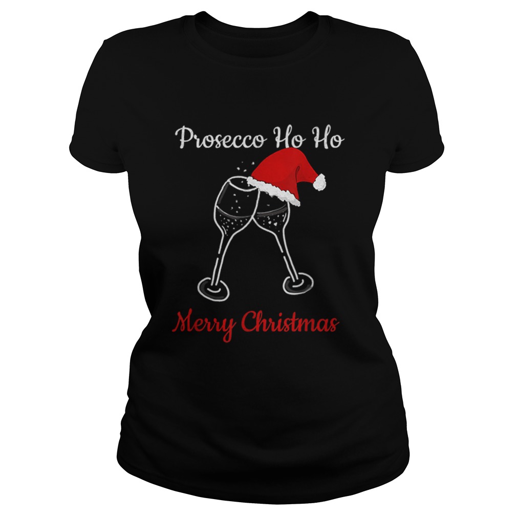 Prosecco Ho Ho Christmas Party Hat Champagne Classic Ladies