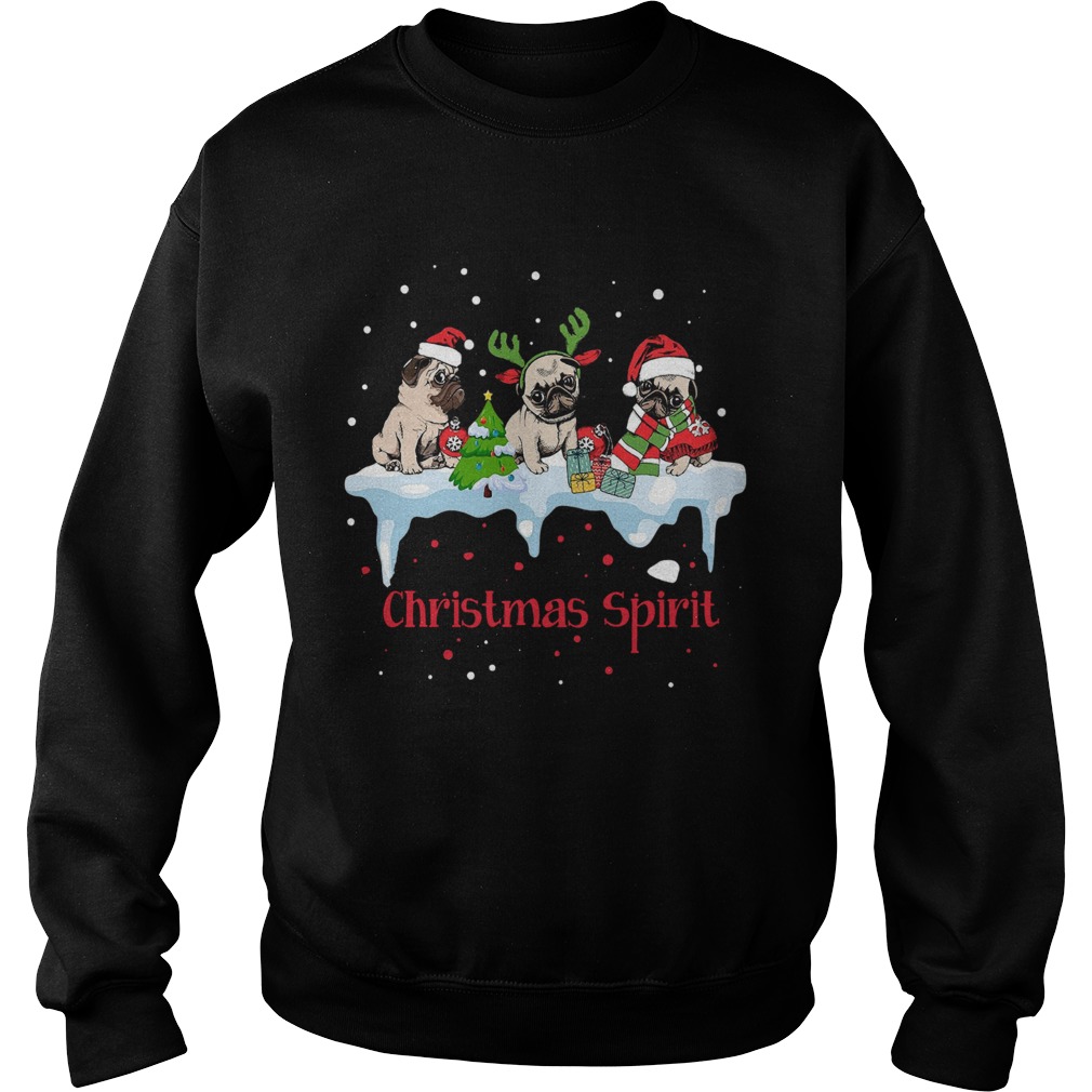 Pug Christmas Spirit Sweatshirt