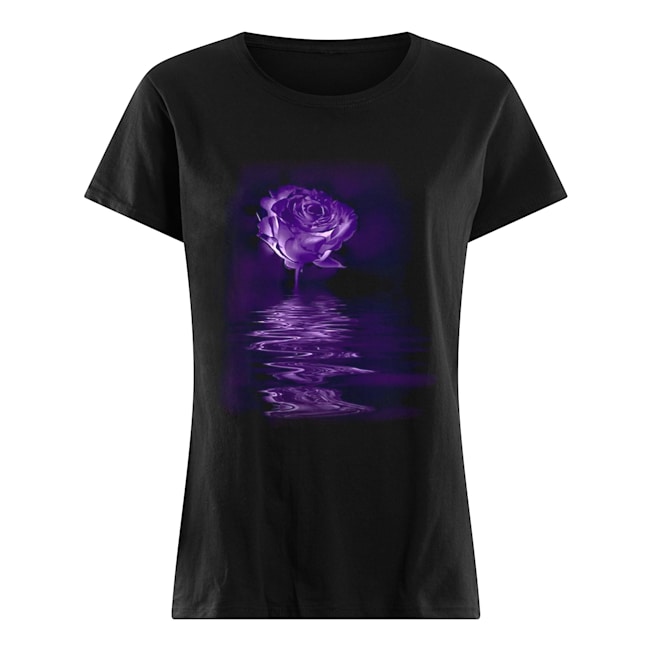 Purple Rose Classic Women's T-shirt