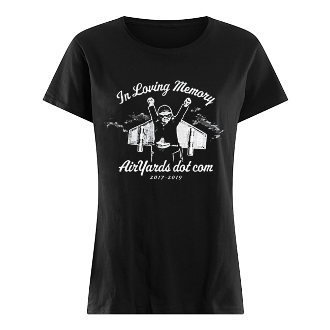 RIP AirYards Dot Com Classic Women's T-shirt