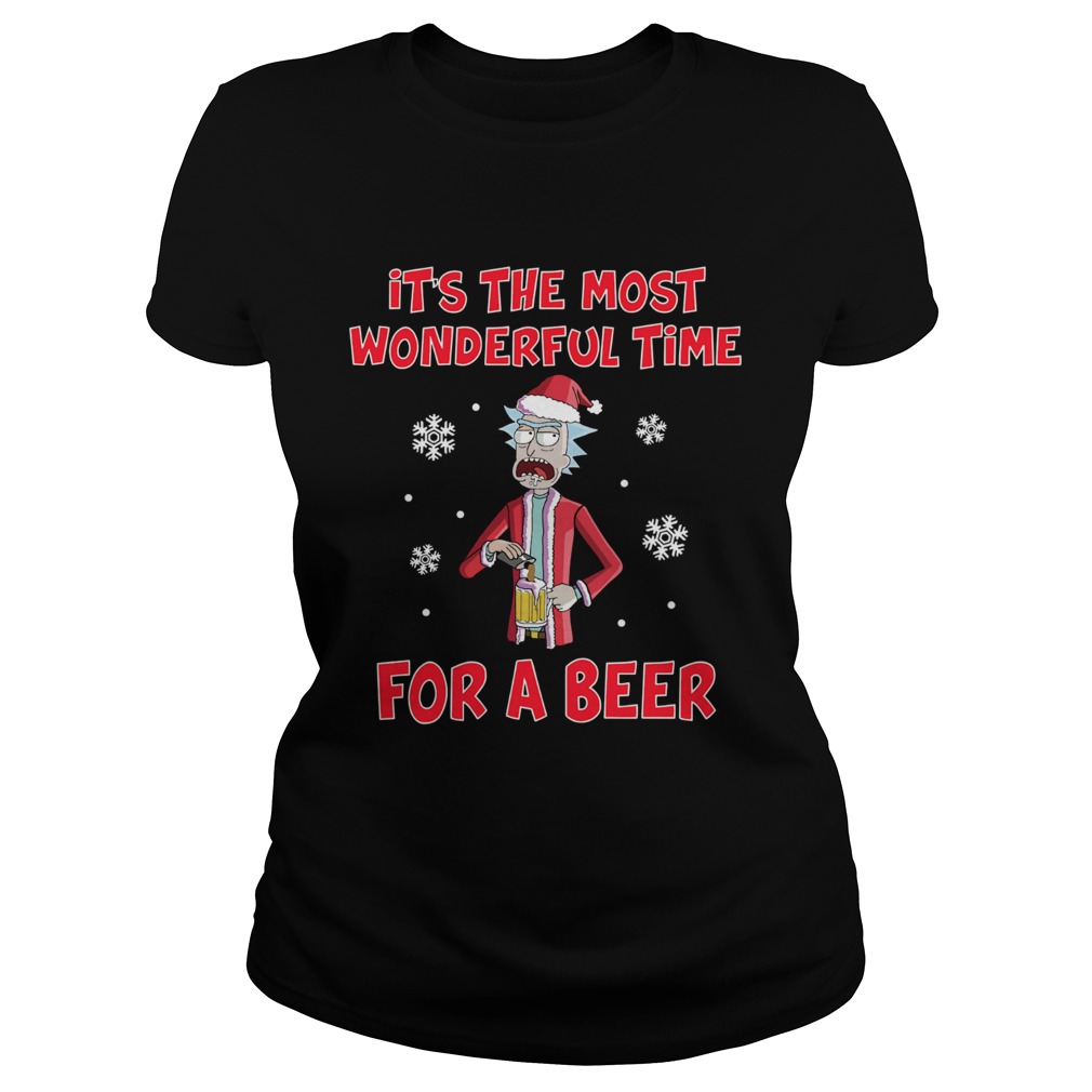 Rick Sanchez Its the most wonderful time for a beer Classic Ladies