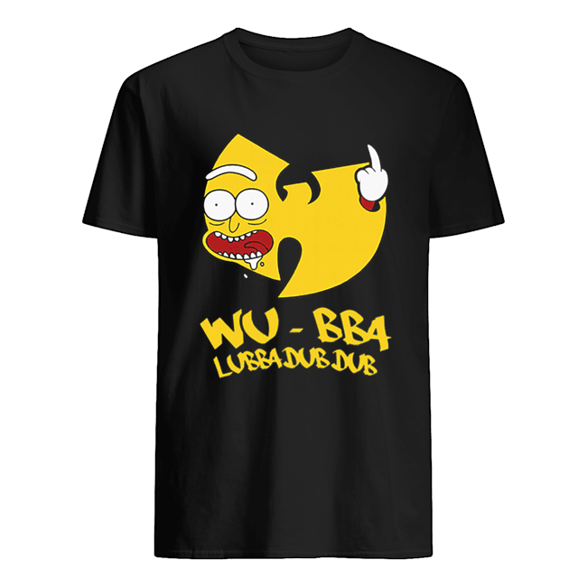 Rick Sanchez Wu Tang Wubba Lubba Dub Dub shirt