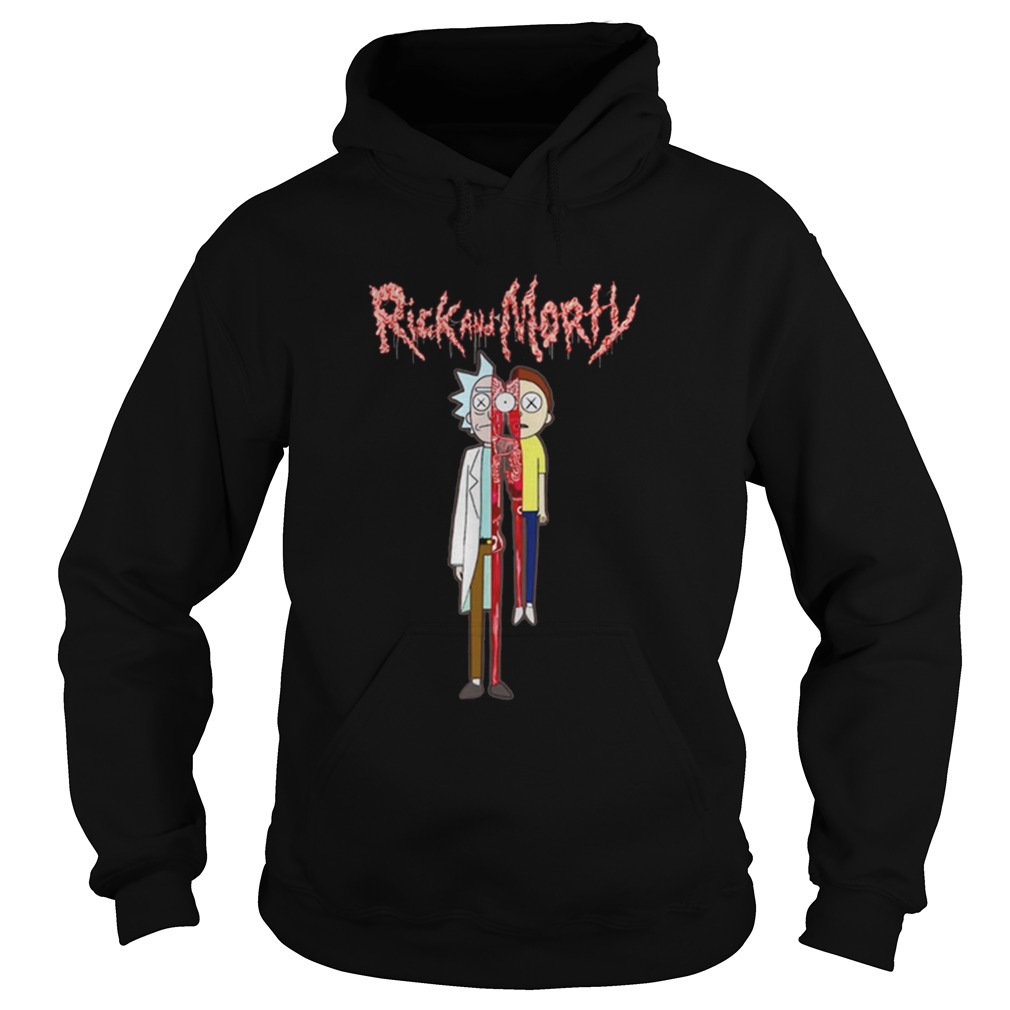 Rick and Morty horror scary Hoodie