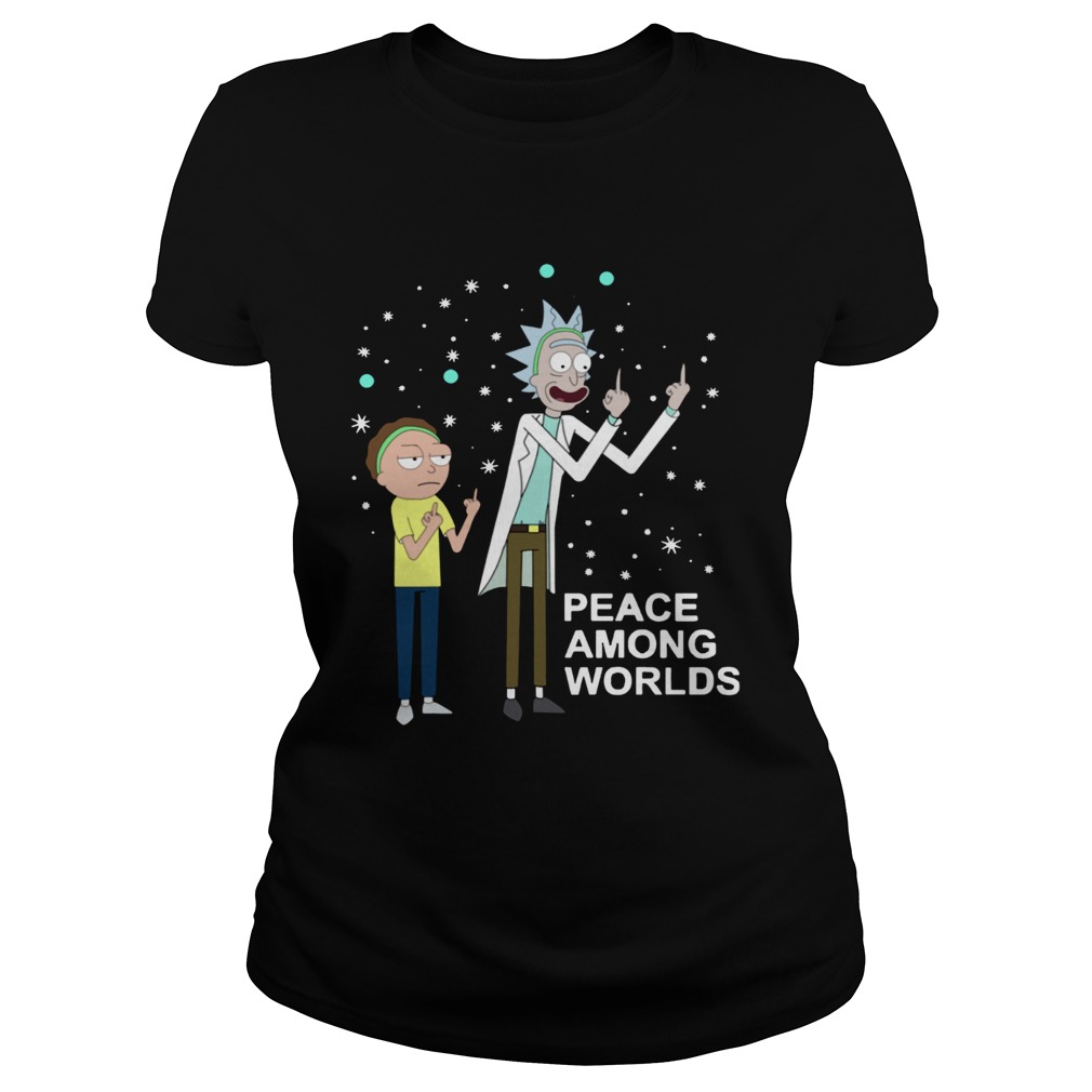 RickMorty Peace Among Worlds Classic Ladies