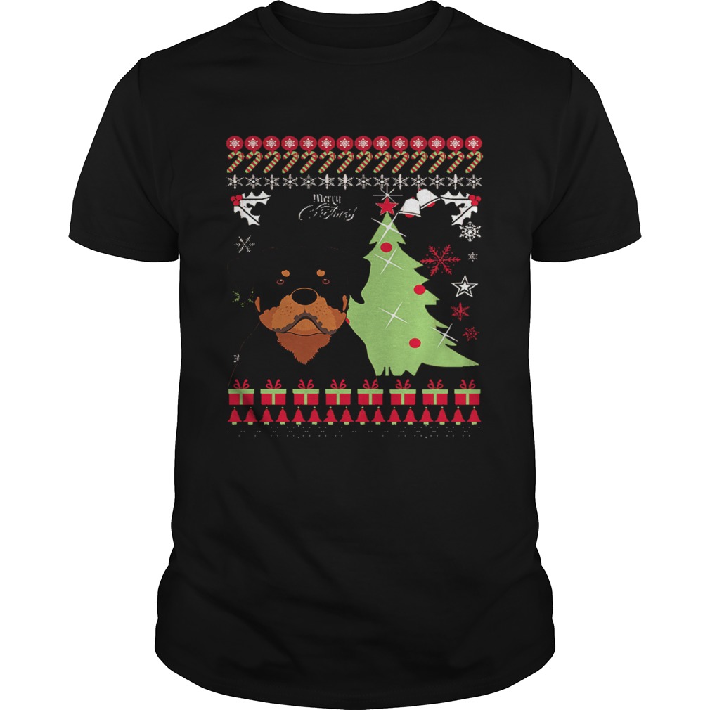 Rottweiler Ugly Christmas shirt