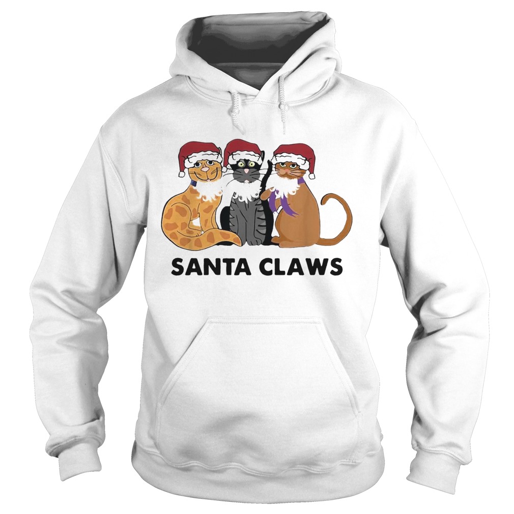 Santa Claws Cats Christmas uglyt Hoodie