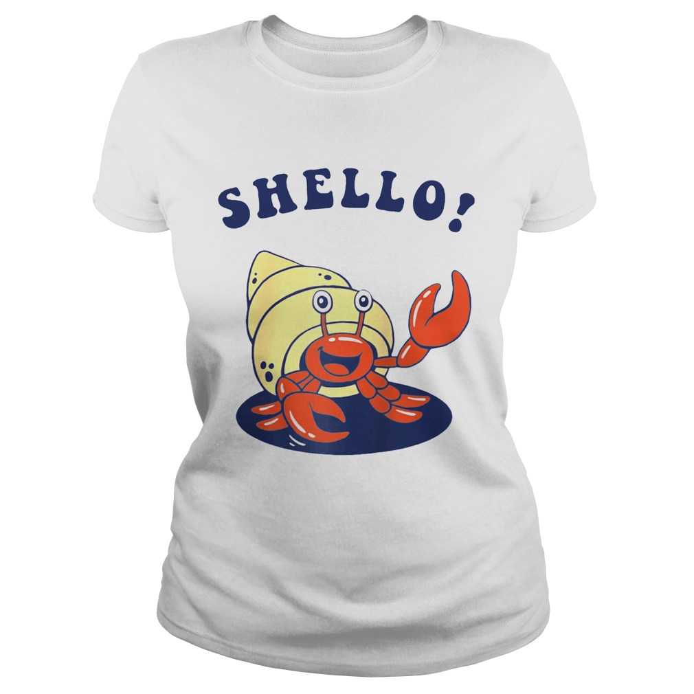 ShelloHermit Crab Sea Shell Classic Ladies