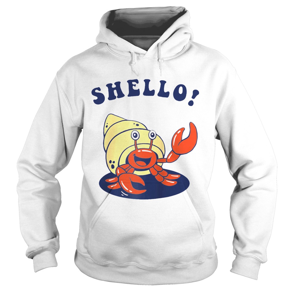 ShelloHermit Crab Sea Shell Hoodie
