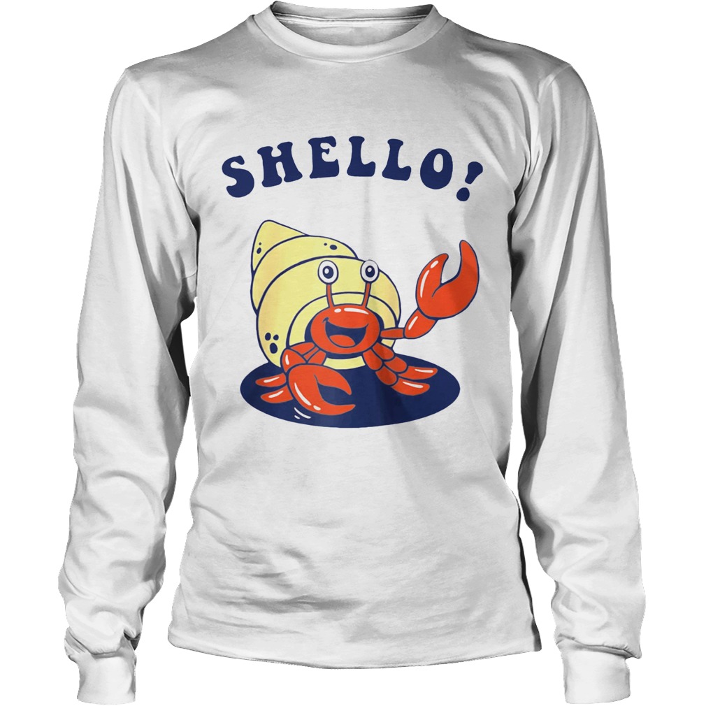 ShelloHermit Crab Sea Shell LongSleeve