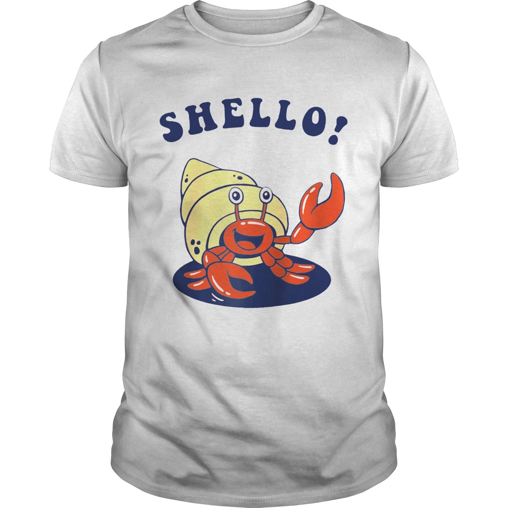 ShelloHermit Crab Sea Shell shirt