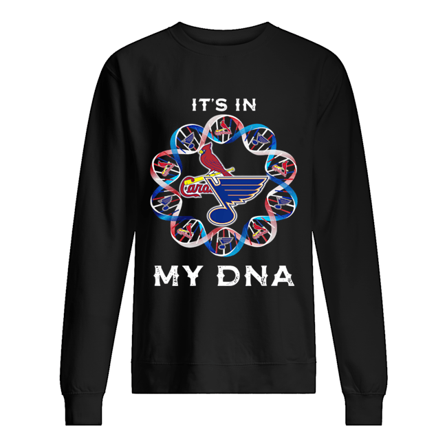 St. Louis Cardinals Logo It’s in My DNA Unisex Sweatshirt