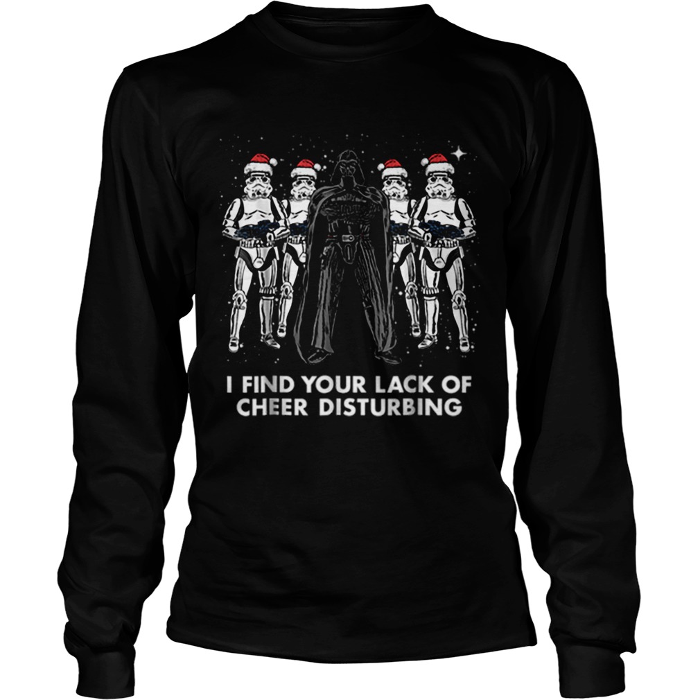 Star Wars Vader Trooper Lack Cheer Christmas Graphic LongSleeve