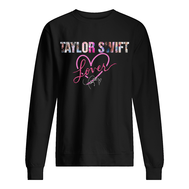 Taylor Swift Lover Signature Unisex Sweatshirt