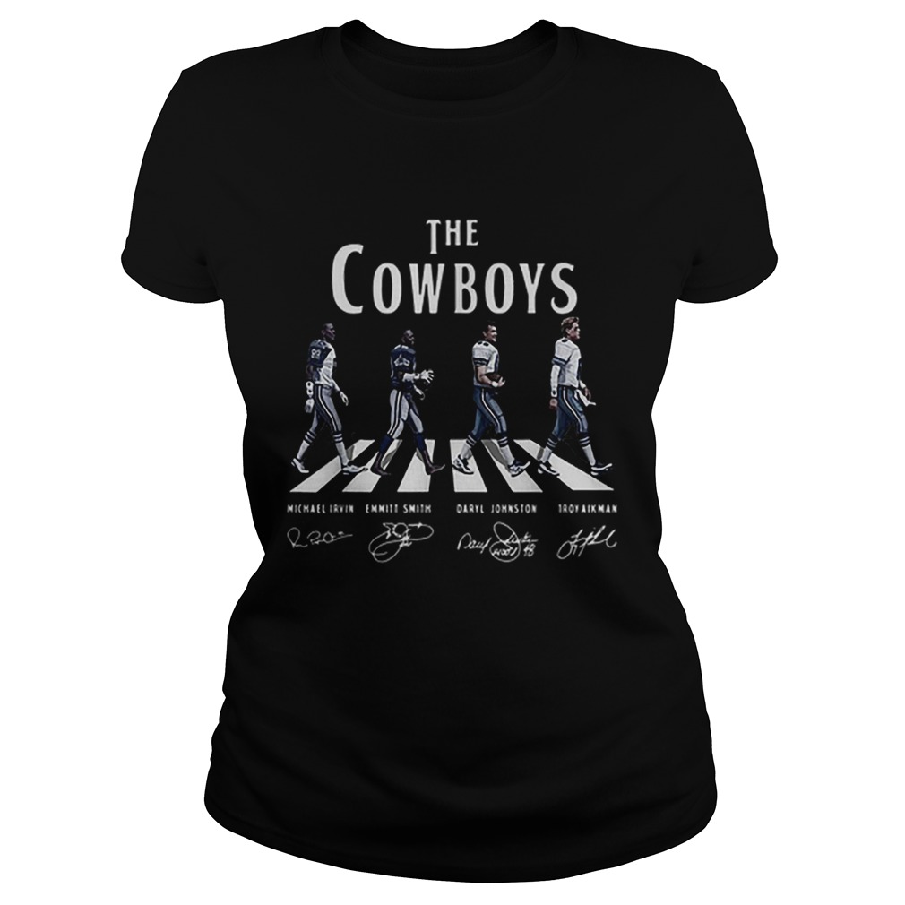 The Cowboys Abbey Road Dallas Cowboys signatures Classic Ladies