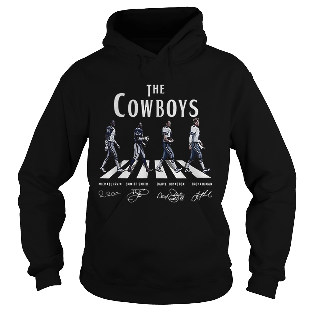 The Cowboys Abbey Road Dallas Cowboys signatures Hoodie