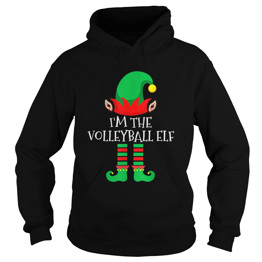 The Volleyball Elf Family Matching Group Christmas Hoodie