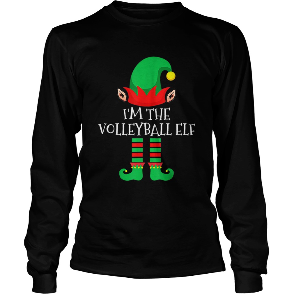 The Volleyball Elf Family Matching Group Christmas LongSleeve