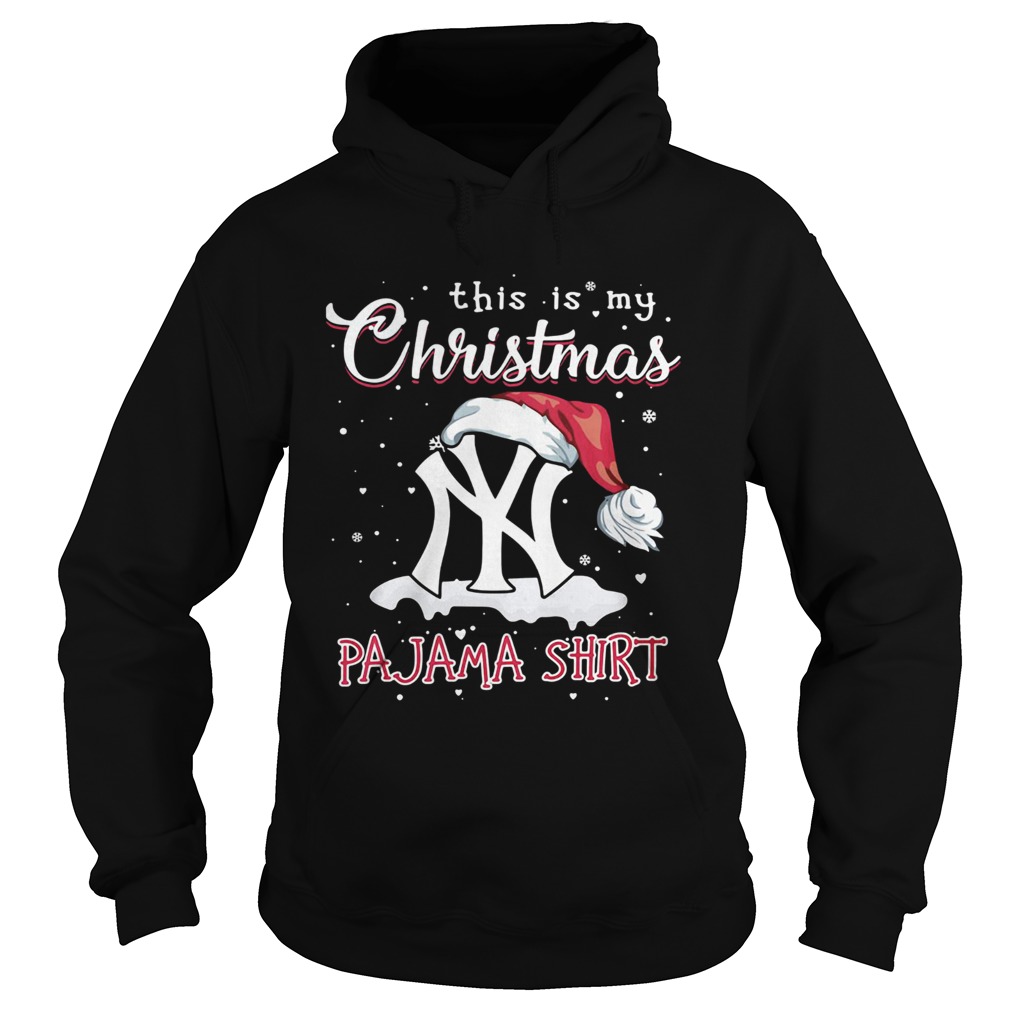 This Is My Christmas New York Yankees Pajama Hoodie