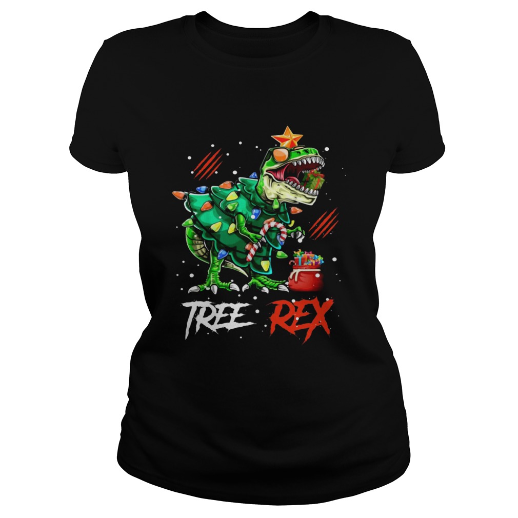 Tree Rex Dinosaur Christmas Tree Costume Classic Ladies