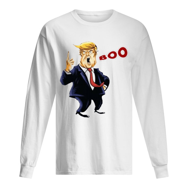 Trump Booed Again Long Sleeved T-shirt 