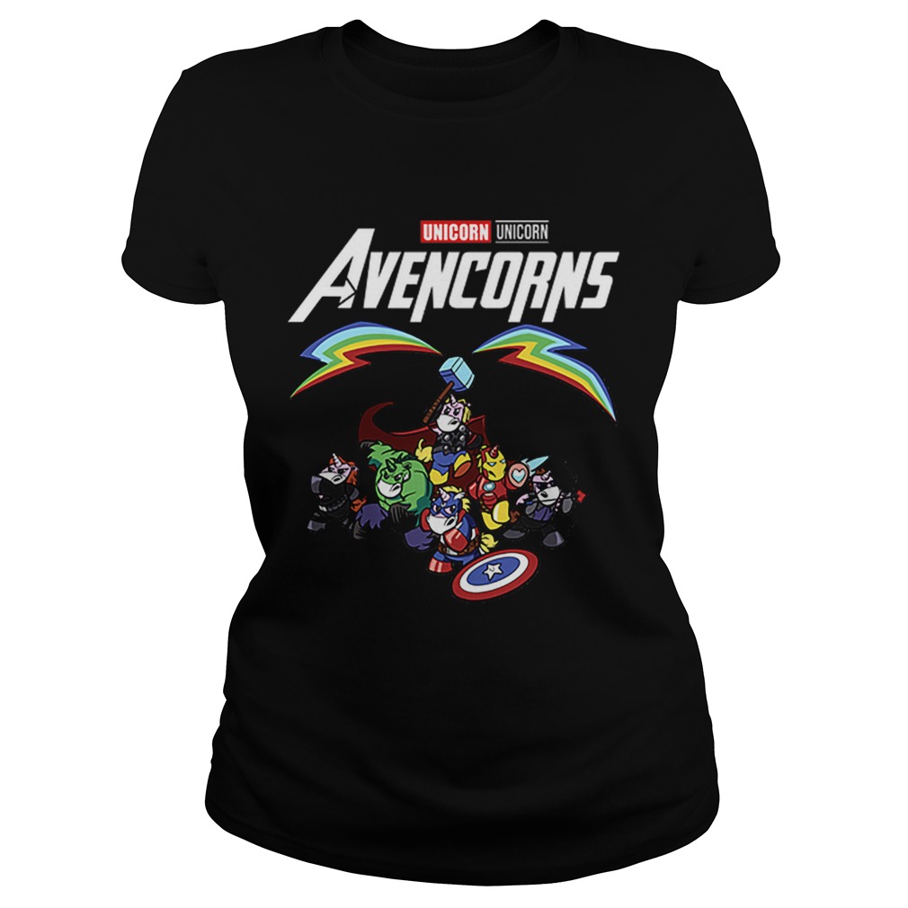 Unicorn Avencorns Marvel Avengers Endgame Classic Ladies