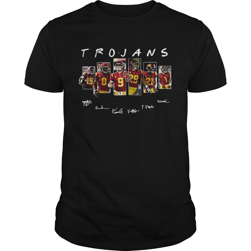Usc Trojans Players Signatures shirt