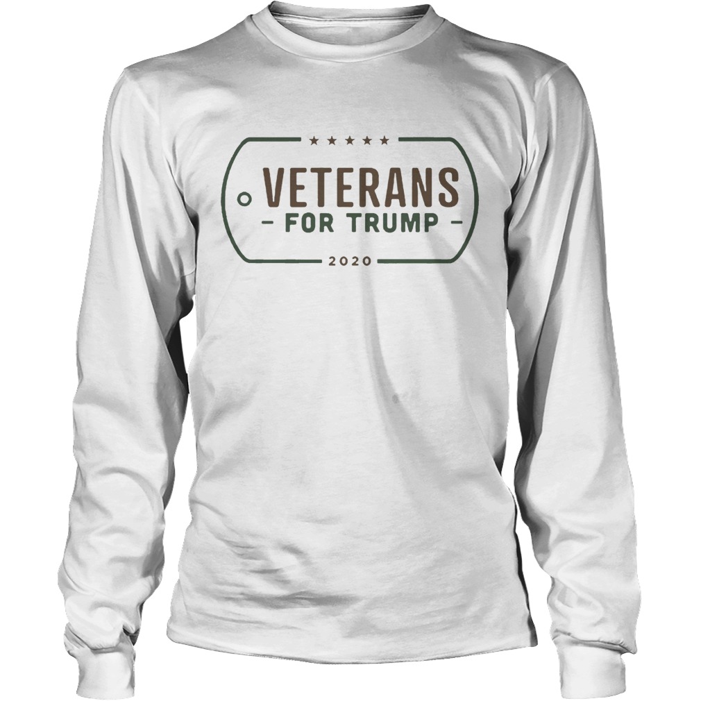 Veterans for Donald Trump LlMlTED EDlTlON LongSleeve