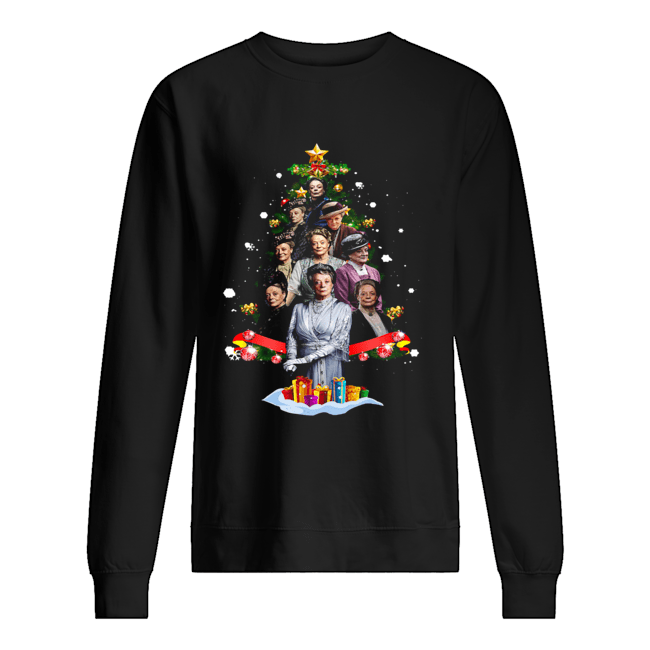Violet Crawley Downton Abbey Christmas Tree Shirt Unisex Sweatshirt