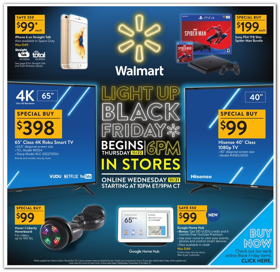 Walmart’s Black Friday deals start on a Wednesday