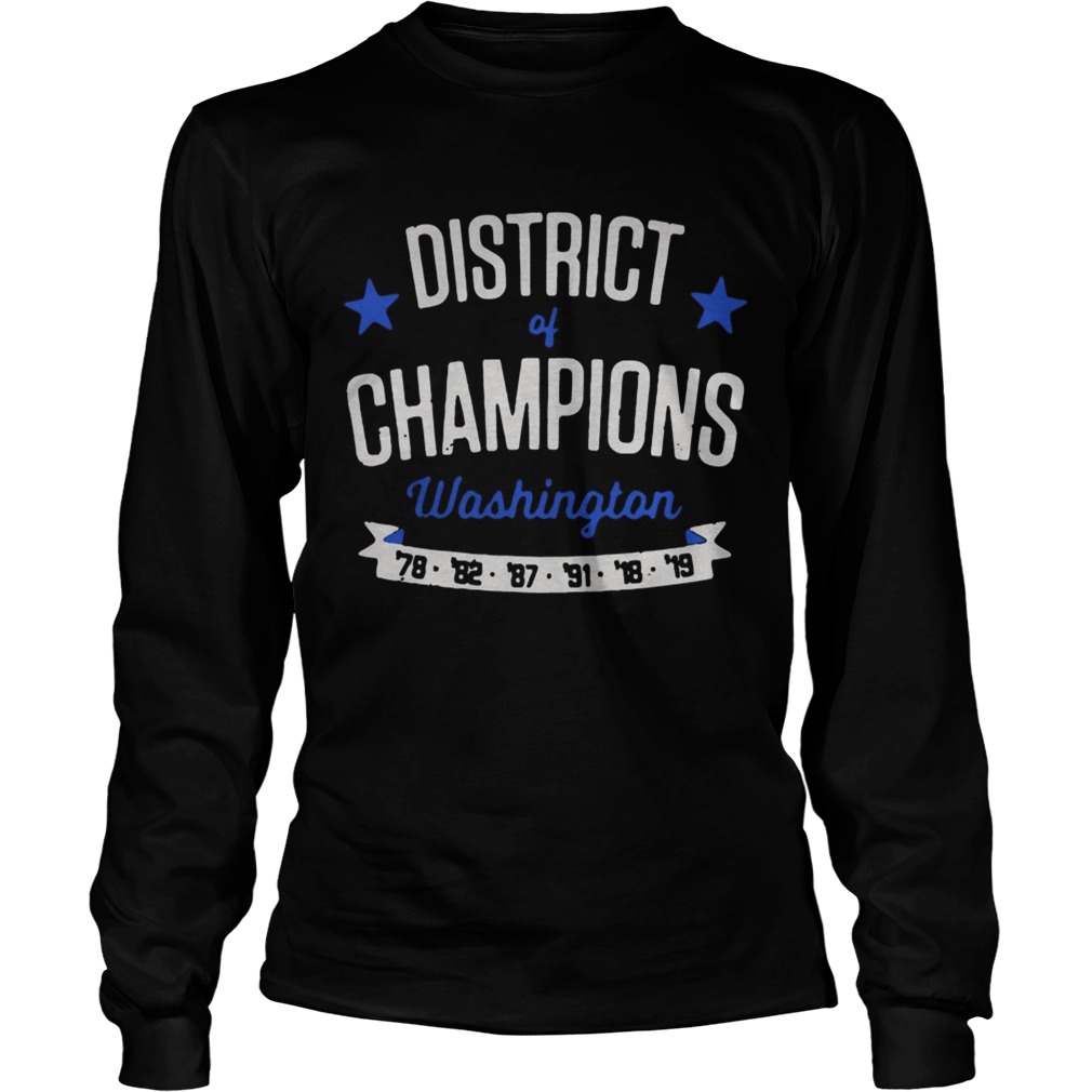 Washington District of Champions LongSleeve