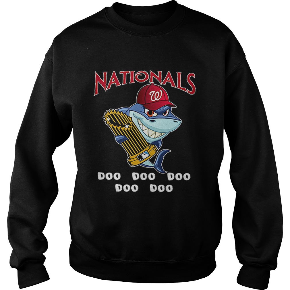 Washington Nationals Baby Shark doo doo doo Sweatshirt