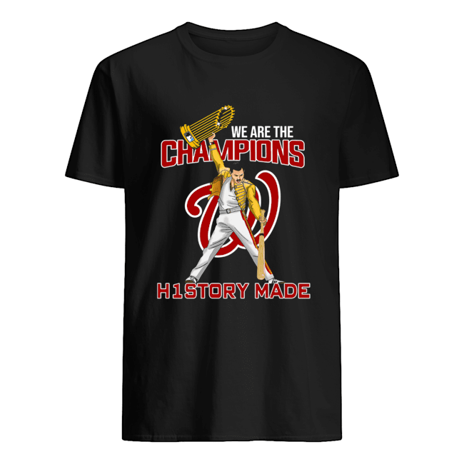 Washington Nationals We are the champions history made Classic Men's T-shirt