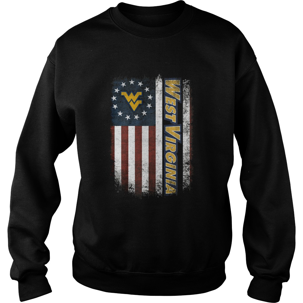 West Virginia Mountaineers Betsy Ross flag Sweatshirt