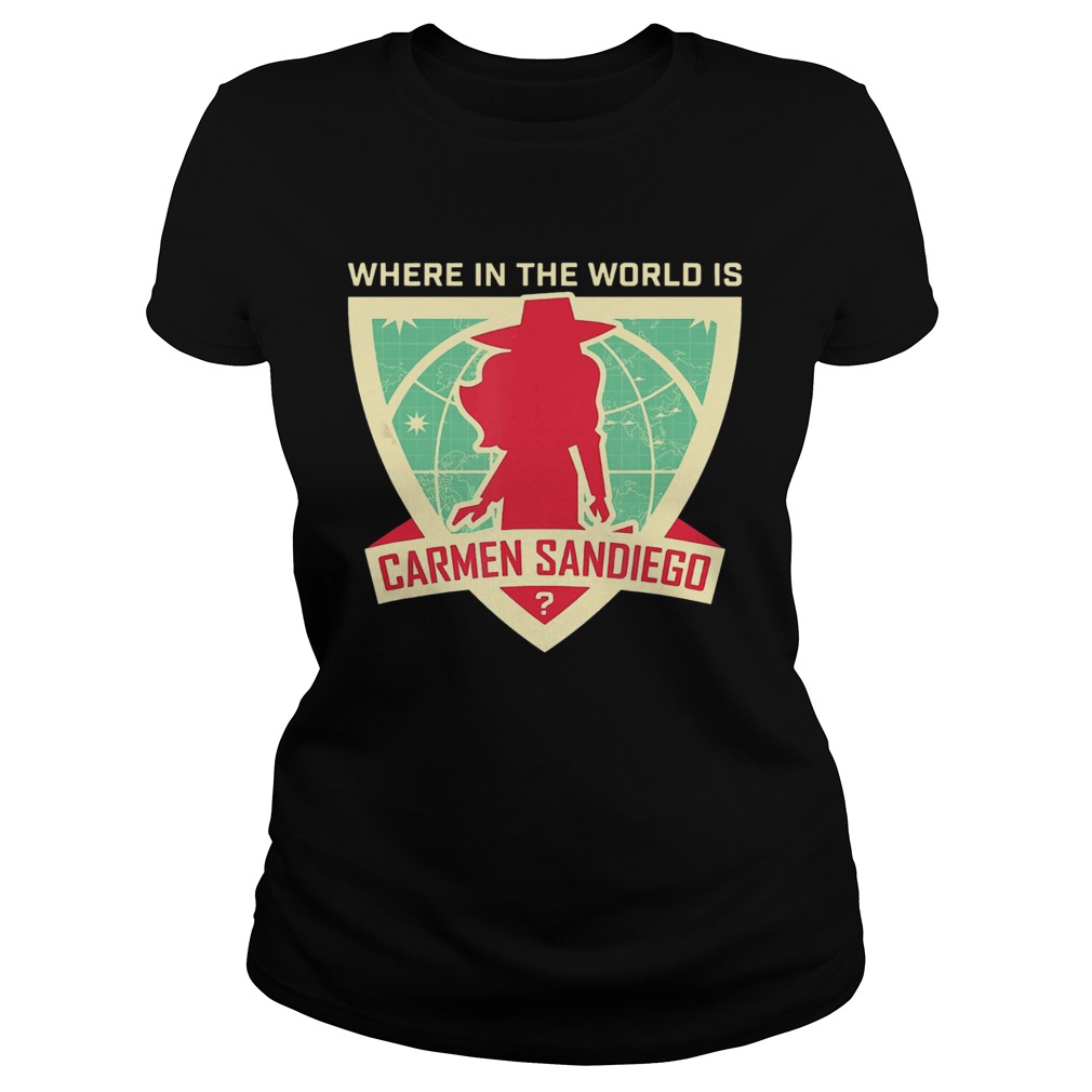Where In The World Is Carmen Sandiego Classic Ladies