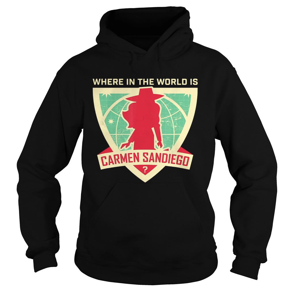 Where In The World Is Carmen Sandiego Hoodie