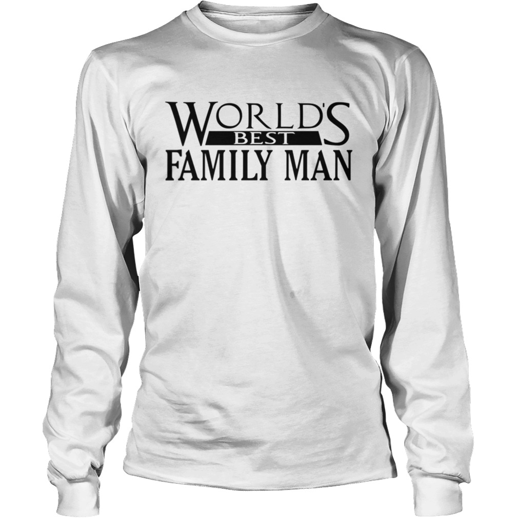 Worlds Best Family Man Christmas Vacation Movie Dad LongSleeve