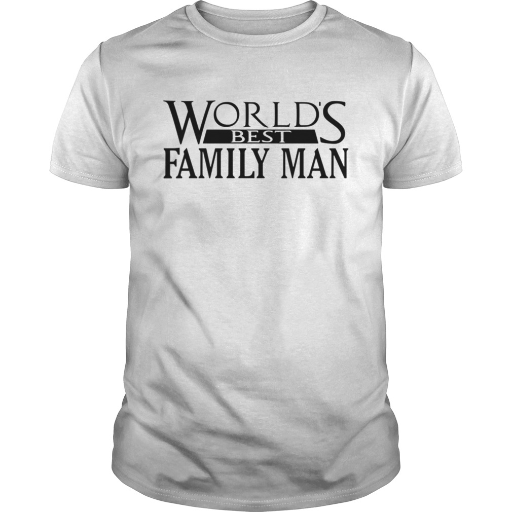 Worlds Best Family Man Christmas Vacation Movie Dad shirt
