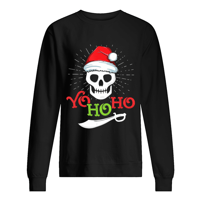 Yo Ho Ho Pirate Boat Cruise Christmas Unisex Sweatshirt