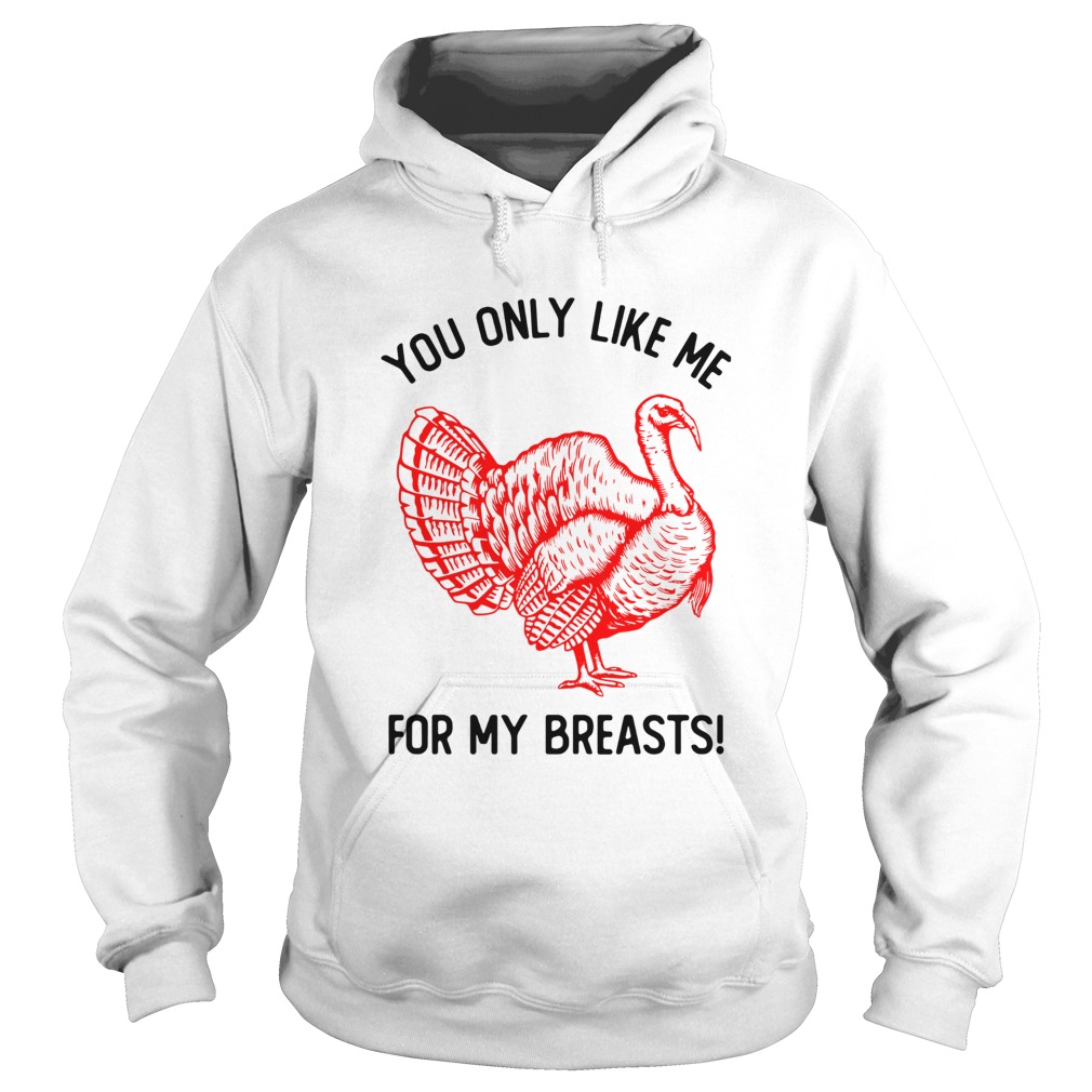 You Only Like Me For My Breasts Thanksgiving Hoodie