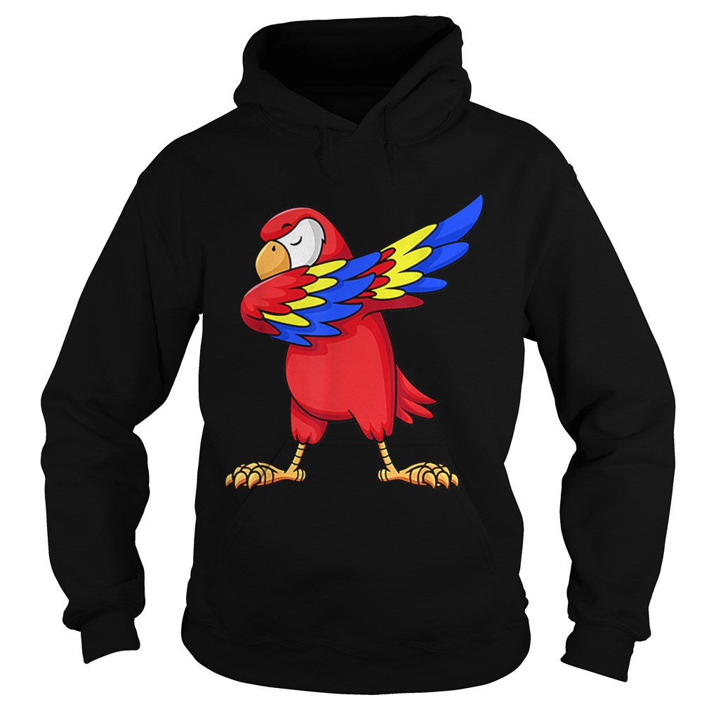 1575342949Parrot Dabbing for kids birthday party gift Family Christmas Hoodie